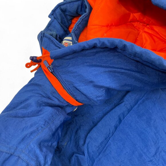 Denver Broncos Starter 1990's NFL Hooded Puffer Parka Jacket Men's XL Pro Line - Picture 8 of 9